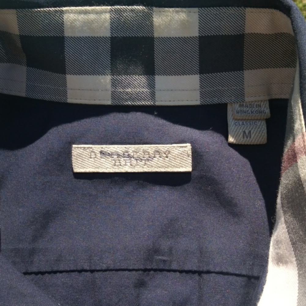 Burberry men's dress shirt